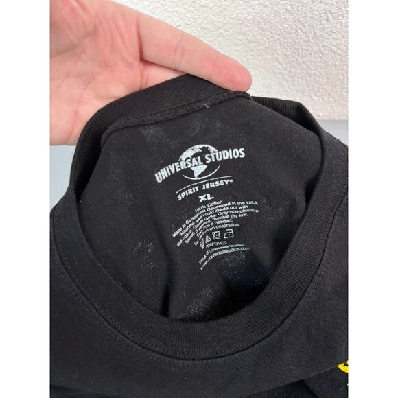 Universal Studio's XL black long sleeve spirit jersey mardi gras carnaval shirt - Picture 5 of 6